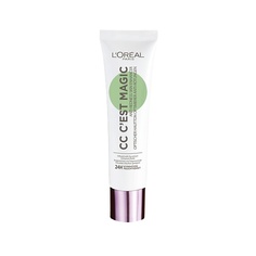 CC крем для лица LORÉAL PARIS LOREAL PARIS Тональный цветокорректирующий СС CEst Magic Anti-Redness Skin Enhancer L'Oreal