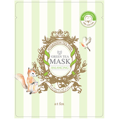 Уход за кожей лица A;T FOX Маска для лица, поддерживающая гидро-липидный баланс кожи GREEN TEA