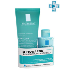 Уход за лицом LA ROCHE-POSAY EFFACLAR Очищающий Микроотшелушивающий гель + Мицеллярная вода Effaclar