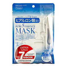 Маски для лица JAPAN GALS Маска для лица с гиалуроновой кислотой Pure5 Essence