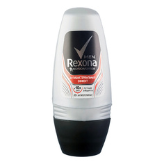 Дезодорант-ролик REXONA Антиперспирант шариковый Антибактериальный эффект для мужчин