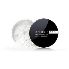 Пудры RELOUIS Пудра рассыпчатая для лица HD POWDER фиксирующая прозрачная