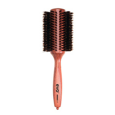 Щетка для волос EVO [Брюс] Круглая щетка с натуральной щетиной для волос 38мм evo bruce 38 natural bristle radial brush