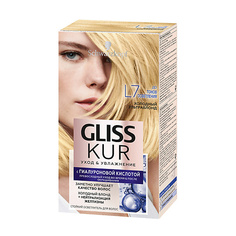 Краска для волос ГЛИСС КУР Стойкая краска для волос Уход&Увлажнение Care&Moisture Gliss Kur