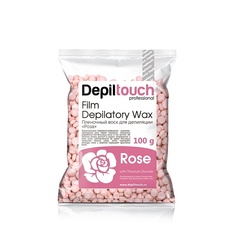 Воск для депиляции DEPILTOUCH PROFESSIONAL Воск пленочный с ароматом розы Film Depilatory Wax Rose