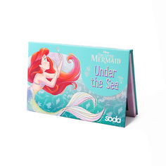 SODA Палетка теней UNDER THE SEA EYESHADOW PALETTE #exploretheocean So.Da