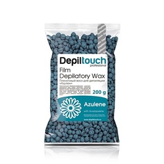 Воск для депиляции DEPILTOUCH PROFESSIONAL Воск пленочный с азуленом Film Depilatory Wax Azulene