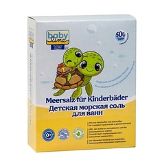 Соль для ванны BABY LINE Соль для ванн детская морская Meersalz für Kinderbäder