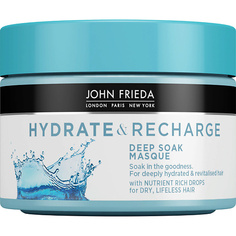 Маска для волос JOHN FRIEDA Интенсивно увлажняющая Маска для сухих волос Hydrate & Recharge