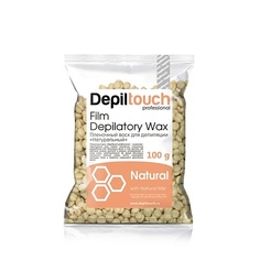 Воск для депиляции DEPILTOUCH PROFESSIONAL Воск пленочный с натуральным воском Film Depilatory Wax Natural