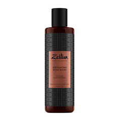 Скраб для тела ZEITUN Освежающий гель-скраб для душа для мужчин с эвкалиптом и зеленым чаем Mens Collection. Exfoliating Body Wash Зейтун