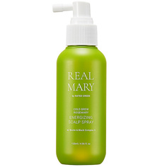 Спрей для ухода за волосами RATED GREEN Регенерирующий спрей для кожи головы с соком розмарина Real Mary Energizing Scalp Spray