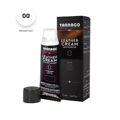 Крем для обуви TARRAGO Бесцветный крем для обуви тюбик с губкой Leather cream 75