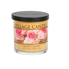 Свеча ароматическая VILLAGE CANDLE Ароматическая свеча "Vanilla Cupcake", стакан, маленькая