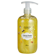 YUMMMY Гель для душа с блестками Citrus Fresh