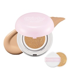 Тональное средство THE BLESSED MOON Кушон для лица со сменным блоком Girly Serum Cushion SPF50+ PA+++