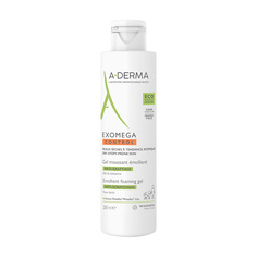 Гель для душа A-DERMA Смягчающий пенящийся гель для сухой кожи Exomega Control