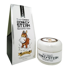 ELIZAVECCA Крем для лица паровой Donkey Steam Moisture Milky Cream