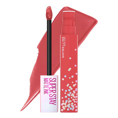 Помада для губ MAYBELLINE NEW YORK Суперстойкая жидкая матовая помада для губ "Super Stay Matte Ink Birthday Edition"