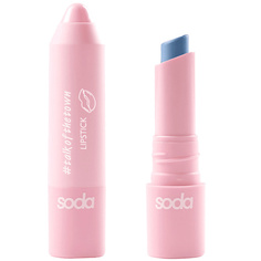 Помада для губ SODA LIPSTICK #talkofthetown Сатиновая помада в стике So.Da