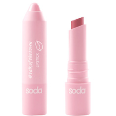 Помада для губ SODA LIPSTICK #talkofthetown Сатиновая помада в стике So.Da