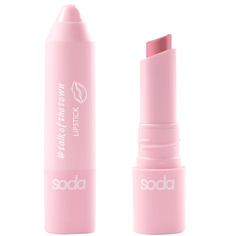 Помада для губ SODA LIPSTICK #talkofthetown Сатиновая помада в стике So.Da