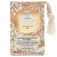 Мыло твердое NESTI DANTE Мыло Luxury Gold Body Cleanser on a Rope