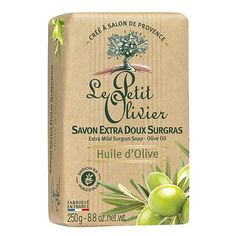 Мыло твердое LE PETIT OLIVIER Мыло экстра нежное питательное с маслом Оливы