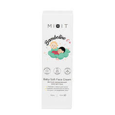 Крем для лица MIXIT Детский увлажняющий крем для лица Bambolino 0+ Baby Soft Face Cream