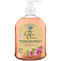 Мыло жидкое LE PETIT OLIVIER Мыло марсельское жидкое Роза Parfum Rose Liquid Soap