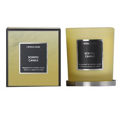 Свеча ароматическая LETOILE HOME Ароматизированная свеча Bergamot & Amber wood
