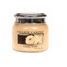 Ароматы для дома VILLAGE CANDLE Ароматическая свеча "Creamy Vanilla", маленькая