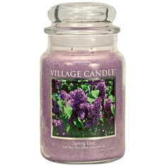 Ароматы для дома VILLAGE CANDLE Ароматическая свеча "Spring Lilac", большая