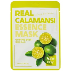 FARMSTAY Маска для лица тканевая с экстрактом каламанси Real Calamansi Essence Mask