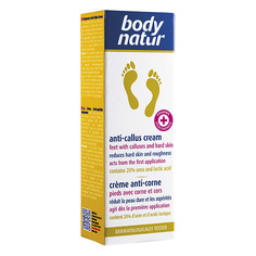 BODY NATUR Крем для ног антимозольный для грубой и жесткой кожи стоп Anti - Callus Cream