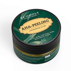 Скраб для лица ECOHOLY Скраб-пилинг с AHA-кислотами AHA-Peeling Exfoliating Scrub