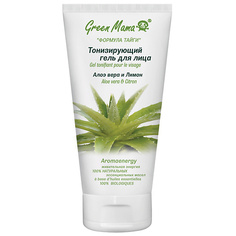 GREEN MAMA Гель для лица тонизирующий Алоэ Вера и лимон Aromaenergy Gel Tonifiant Pour le Visage