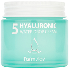 FARMSTAY Крем для лица суперувлажняющий с гиалуроновым комплексом Hyaluronic 5 Water Drop Cream