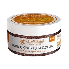 Гель для душа CLEAN HOME BEAUTY CARE Гель-скраб для душа Detox-пилинг с экстрактом мёда 250.0