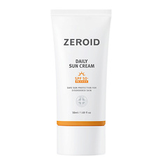 Крем для лица ZEROID Солнцезащитный крем для кожи SPF 50+ Daily Sun Cream