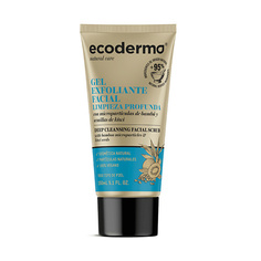 ECODERMA Гель для лица отшелушивающий и глубоко очищающий Deep Cleansing Facial Scrub