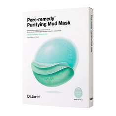 Набор масок для лица DR. JART+ Обновляющая маска для лица с зеленой глиной Pore ∙ Remedy