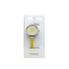 Часы TWINKLE Наручные часы с японским механизмом, модель: "Modern Yellow"