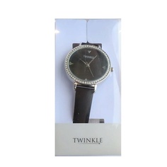 Часы TWINKLE Наручные часы с японским механизмом, модель: "Black Stones 2" марки TWINKLE