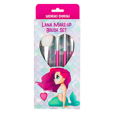 Набор кистей MORIKI DORIKI Набор из 4-х кистей для макияжа LANA Make-up Brush Set