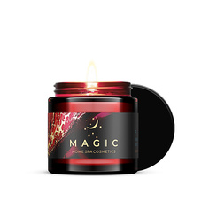 Ароматы для дома PURE BASES Аромасвеча Magic fire orange jasmine vanilla 100