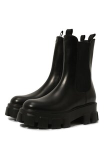 Кожаные ботинки Prada