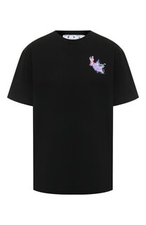 Хлопковая футболка Off-White