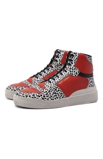 Кожаные кеды SL24 Saint Laurent
