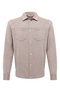 Шерстяная рубашка Marco Pescarolo